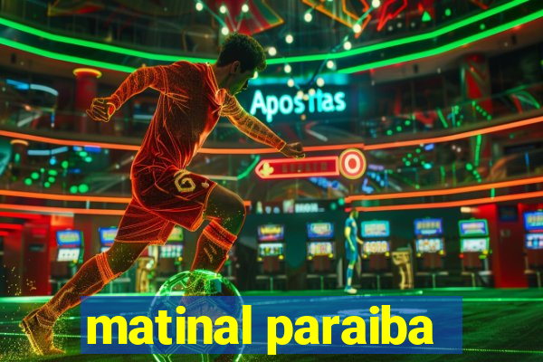 matinal paraiba